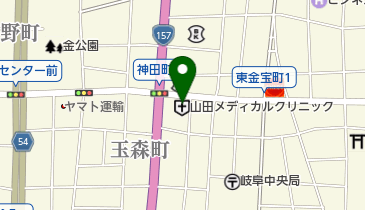 山田メディカルクリニックの地図画像