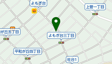 よもぎ台皮フ科クリニックの地図画像