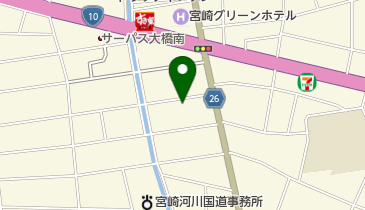 おおさこ耳鼻咽喉科の地図画像