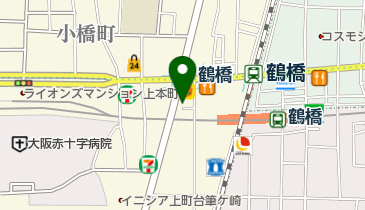 高クリニックの地図画像