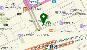 あおばクリニック新潟院の地図画像