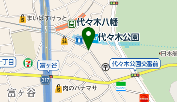 にしかわ皮フ科の地図画像