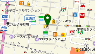 八王子乳腺クリニックの地図画像