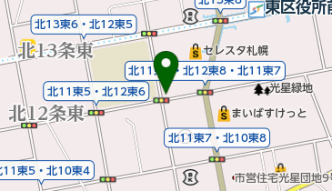 光星耳鼻咽喉科クリニックの地図画像