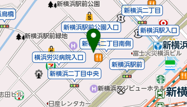 新横浜かとうクリニックの地図画像
