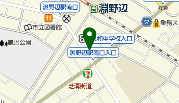 もとみや内科クリニックの地図画像