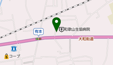 和歌山生協病院附属診療所の地図画像