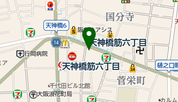 福効医院の地図画像