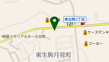 宇山内科クリニックの地図画像