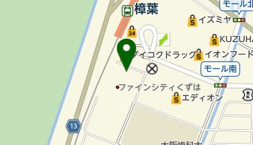 くずは画像診断クリニックの地図画像