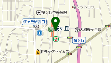 桜ヶ丘耳鼻咽喉科の地図画像