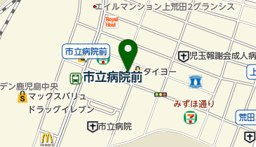 なかのクリニックの地図画像