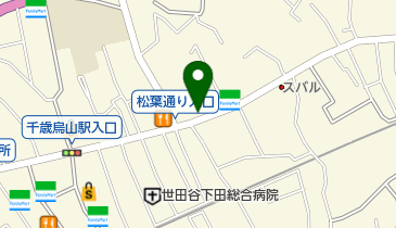 腎内科クリニック世田谷の地図画像