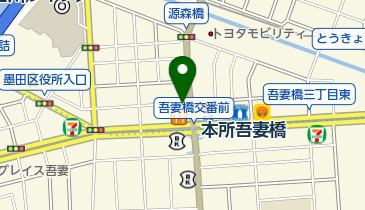 こだま内科の地図画像