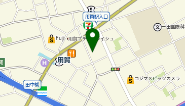 たなか成長クリニックの地図画像