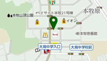本牧脳神経外科クリニックの地図画像