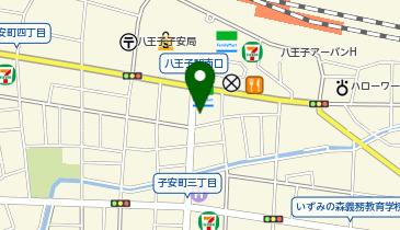 うい耳鼻咽喉科の地図画像