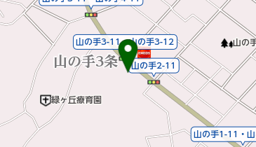 クリニークアンジェ牧山内科の地図画像