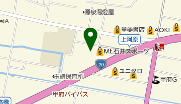 甲州聖愛ハッピークリニックの地図画像