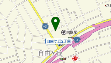 自由ヶ丘クリニックの地図画像
