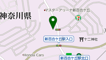 新ゆり山手通りこどもクリニックの地図画像