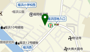 福浜中央クリニックの地図画像