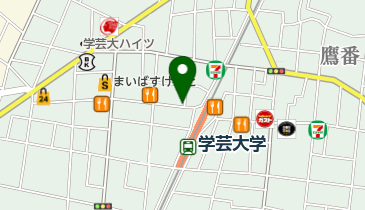 学芸大西口クリニックの地図画像