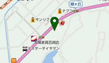 うちだ眼科の地図画像