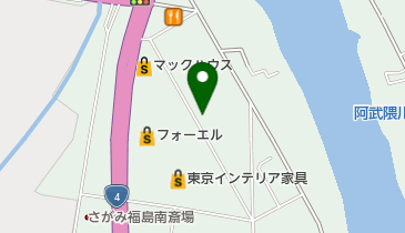 大川レディースクリニックの地図画像