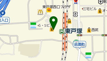 おおくぼ総合内科クリニックの地図画像