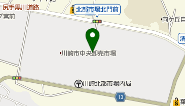 北部市場クリニックの地図画像