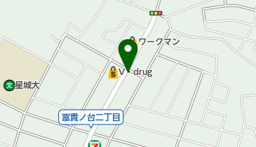 富貴ノ台整形外科の地図画像