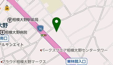 あおき整形外科の地図画像