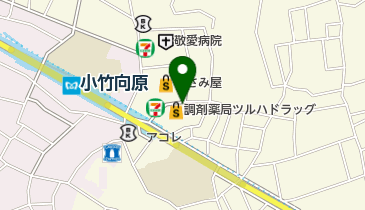 敬愛病院附属クリニックの地図画像