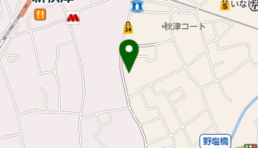 秋津胃腸肛門クリニックの地図画像