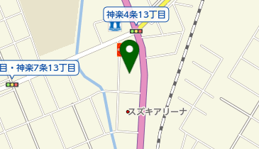 のなか気管食道耳鼻咽喉科の地図画像