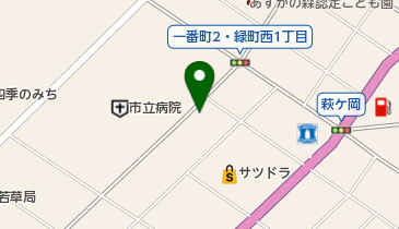 えべつ神経内科の地図画像