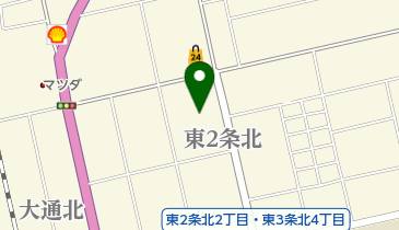 船津医院の地図画像