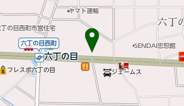 東部内科医院の地図画像