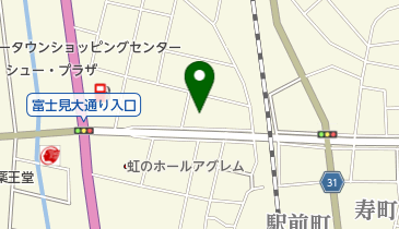 梅の木ペインクリニックの地図画像