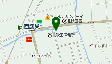 うえだクリニックの地図画像