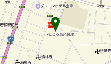 力神堂ひぐち眼科の地図画像