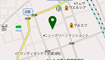 けやきクリニックの地図画像