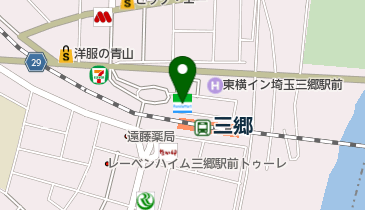 みさと駅前クリニックの地図画像
