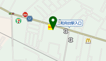 とよさわクリニックの地図画像