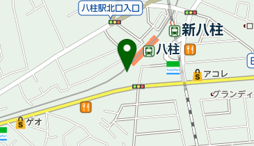 東葛クリニック八柱の地図画像