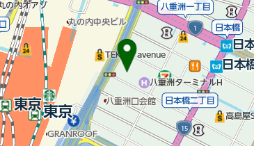 やえす日本橋ヒフ科の地図画像