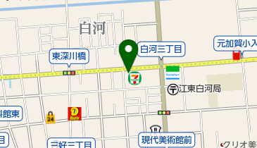白河整形外科の地図画像