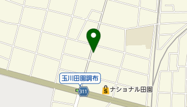 玉川田園調布クリニックの地図画像
