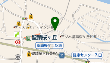 聖蹟桜ヶ丘クリニックの地図画像